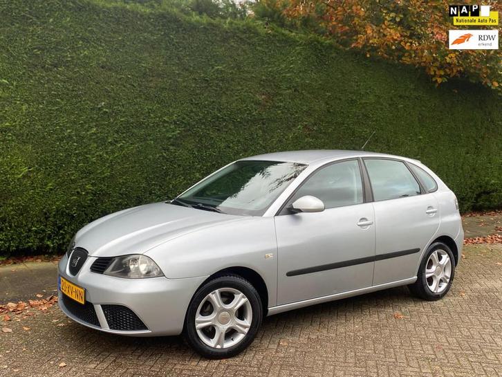 Seat Ibiza 1.4-16V AIRCO/RIJDT GOED/BLUETOOTH/5DRS/LAGE KM!, Auto's, Seat, Bedrijf, Te koop, Ibiza, Airconditioning, Centrale vergrendeling