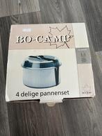 Bo-camp 4 delige pannenset aluminium, Ophalen, Gebruikt