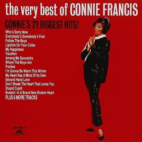 Connie Francis-The very best of- 1987, Cd's en Dvd's, Cd's | Pop, Ophalen of Verzenden