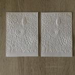 Embossing opleg kerst 2 stuks, Ophalen of Verzenden, Zo goed als nieuw