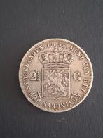 Nette Rijksdaalder Willem3 uit 1855, Koning Willem III, Zilver, Ophalen of Verzenden, Losse munt