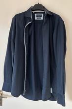 Blauw overhemd Cavallaro Napoli, Ophalen of Verzenden, Zo goed als nieuw, Blauw, Halswijdte 41/42 (L)