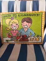 Keuken Queen Schilderij van Blond, Antiek en Kunst, Kunst | Schilderijen | Modern, Ophalen of Verzenden