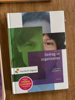 Gedrag in organisaties - Gert Alblas, Ella Wijsman, Ophalen of Verzenden, Nieuw, HBO