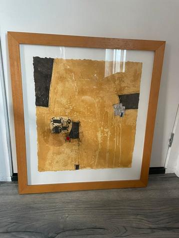 Modern kunstwerk ets Bernard Remusat gesigneerd t.w.v. €980! beschikbaar voor biedingen