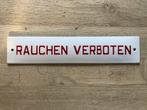 Emaille bord: rauchen verboten, Verzenden