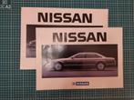 Twee Nissan Cue-X prototype folders / posters, Ophalen of Verzenden, Gelezen, Nissan