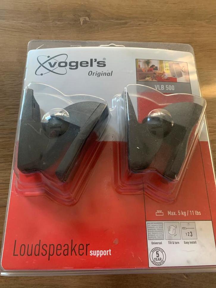 Vogel's VLB 500 Luidspreker Beugels - Nieuw in Verpakking, Audio, Tv en Foto, Televisiebeugels, Nieuw, Ophalen
