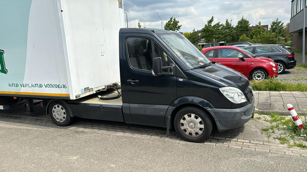 Mercedes-Benz Sprinter 2009, Auto's, Automaat, Zwart, Mercedes-Benz, Diesel