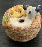 Antieke 19e eeuws inktpot / pennenbakje Staffordshire, Antiek en Kunst, Ophalen of Verzenden