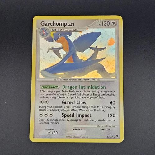 Garchomp Lv.71 (SV5), Hobby en Vrije tijd, Verzamelkaartspellen | Pokémon, Zo goed als nieuw, Losse kaart, Ophalen of Verzenden