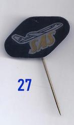 Sas Scandinavische Luchtvaartmaatschappij Speldje ( 27 ), Verzamelen, Speldjes, Pins en Buttons, Ophalen of Verzenden, Gebruikt