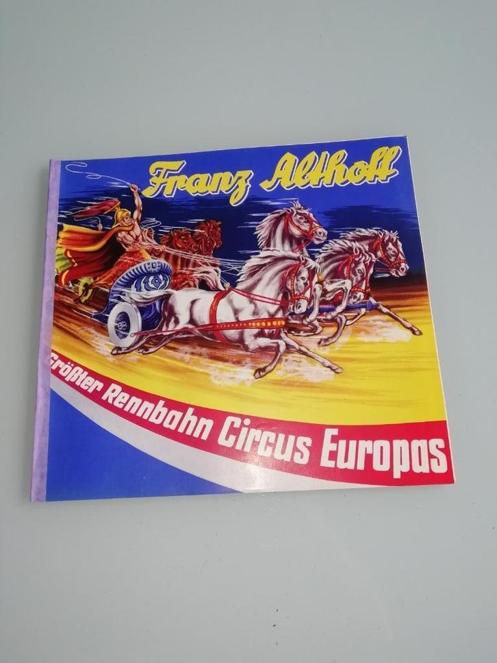 Europa's grootste renbaan circus Franz Althoff tournee 1965, Verzamelen, Overige Verzamelen, Zo goed als nieuw, Verzenden