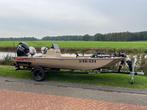 Landau MV17 Backwater, Bass Boat, aluminium Jon visboot, Watersport en Boten, Benzine, Buitenboordmotor, Zo goed als nieuw, 50 tot 70 pk