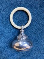 Antiek zilveren rammelaar, Antiek en Kunst, Antiek | Goud en Zilver, Verzenden, Zilver