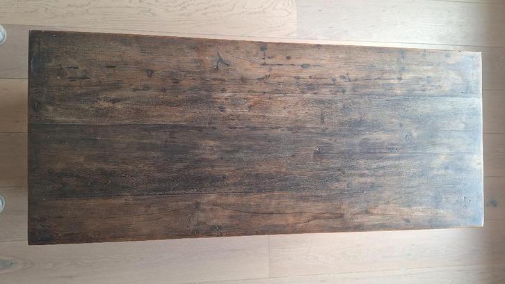 Salontafel Aura Peeperkorn landelijk sober, Huis en Inrichting, Tafels | Salontafels, Gebruikt, Minder dan 50 cm, 50 tot 100 cm