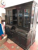 Zwarte  buffetkast   opknapper!, Huis en Inrichting, Kasten | Buffetkasten, Ophalen, Gebruikt, 25 tot 50 cm, 200 cm of meer
