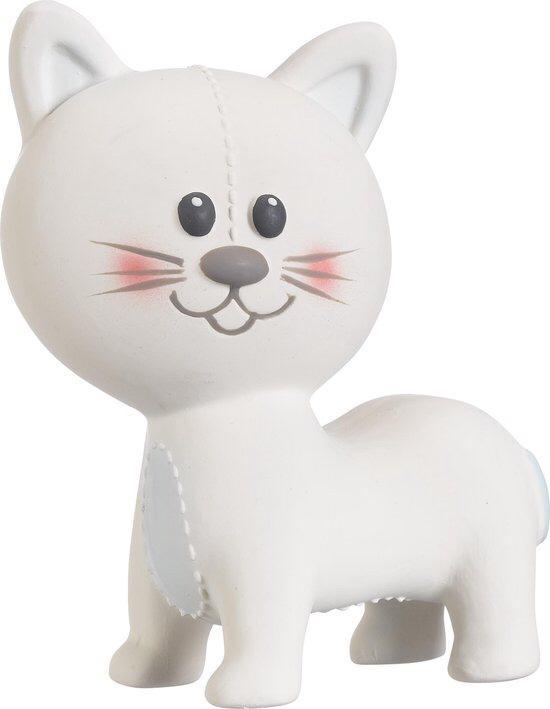 Lazare de Kat natuurrubber bijtspeelgoed, Kinderen en Baby's, Speelgoed | Babyspeelgoed, Zo goed als nieuw, Overige typen, Ophalen