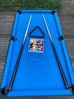 Inklapbare pooltafel, Sport en Fitness, Ophalen, Zo goed als nieuw, Pooltafel