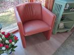 Leolux Saga fauteuil, Ophalen, Gebruikt, 50 tot 75 cm, Leer