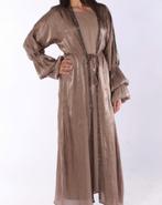 Bruine abaya set, Dubai abaya, Overige typen, Bruin, Verzenden