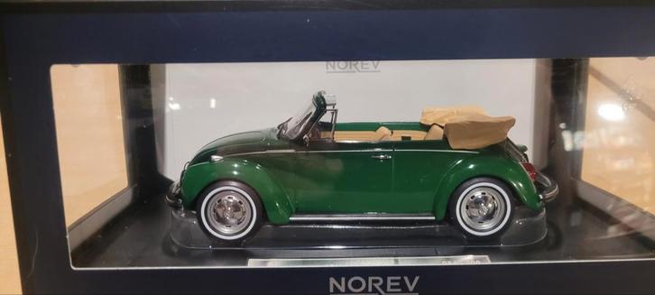 Norev VW 1303 cabrio, Hobby en Vrije tijd, Modelauto's | 1:18, Zo goed als nieuw, Auto, Norev, Ophalen of Verzenden