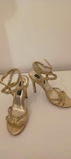 Mooie gouden hakken van Replay maat 37 zgan, Ophalen, Zo goed als nieuw, Overige kleuren