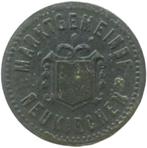 Duitsland notgeld NEUKIRCHEN 10 Pfg. 1921 Funck#365.1 zink, Ophalen of Verzenden, Duitsland, Losse munt