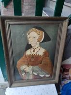 Jane Seymour, Queen of England, olieverf, reproductie, Antiek en Kunst, Kunst | Schilderijen | Klassiek, Ophalen