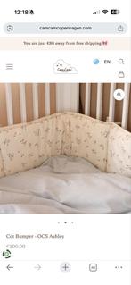 Cam Cam Copenhagen Bedbumper + Sloop, Kinderen en Baby's, Jongetje of Meisje, Beige, Overige typen, Ophalen of Verzenden