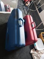 2 samsonite koffers, Slot, Hard kunststof, Zo goed als nieuw, Ophalen