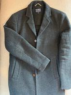 Pull & Bear Overcoat - Maat L - Winterjas, Kleding | Heren, Ophalen of Verzenden, Zo goed als nieuw, Maat 52/54 (L), Grijs