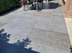 Antraciet terrastegel keramisch 60X60 cm, Ophalen, Keramiek, Zo goed als nieuw, 10 m² of meer