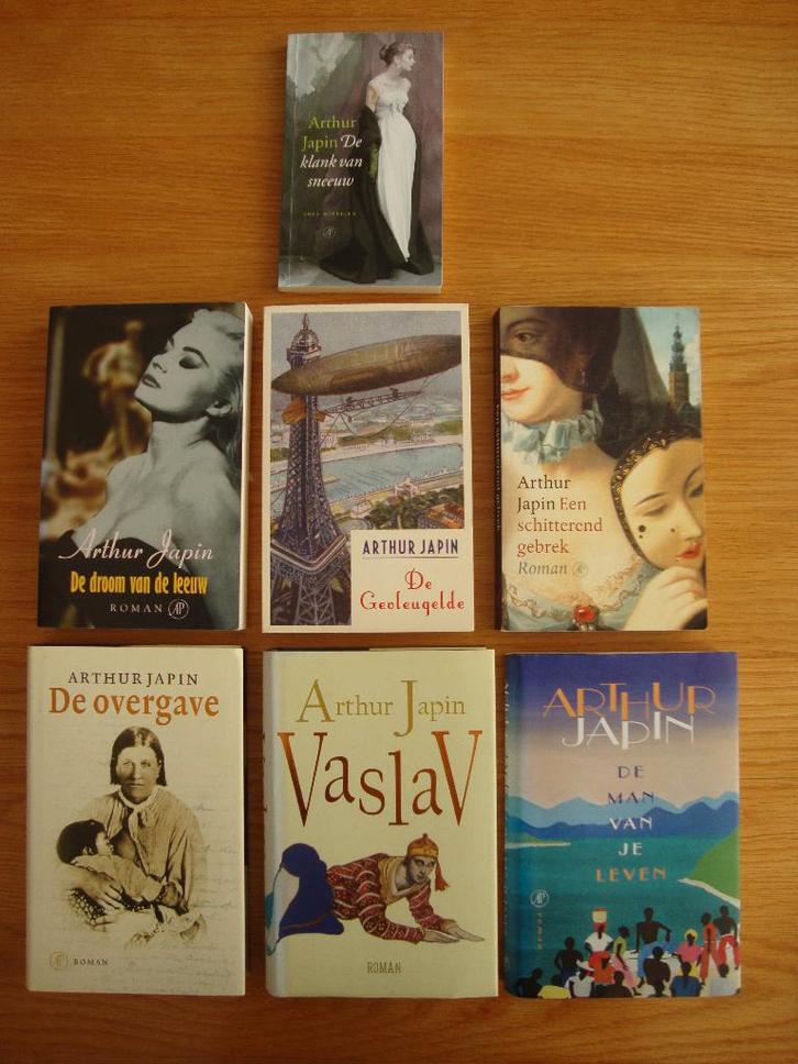 Zeven romans van Arthur Japin, Boeken, Romans, Zo goed als nieuw, Nederland, Ophalen