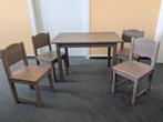 2 kindertafels en 4 kinderstoelen, Ophalen, Zo goed als nieuw, Tafel(s) en Stoel(en)