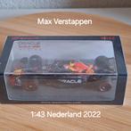 Max Verstappen 1:43 F1 Nederland 2022 Red Bull Modelauto., Ophalen of Verzenden, Nieuw, Formule 1