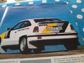 Opel Kadett GSi Rallye folder Kadett E Group A óók Kadett D  beschikbaar voor biedingen