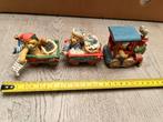 Kersttrein cherished teddies, Verzamelen, Beren en Cherished Teddies, Ophalen of Verzenden, Zo goed als nieuw, Beeldje, Overige merken