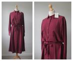 JDY - NIEUW / mooie bordeaux rode blouse jurk / maat 42, Kleding | Dames, Jurken, Verzenden, Maat 42/44 (L), Nieuw, JDY