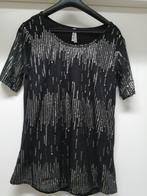 Miss Etam dames top maat S, Kleding | Dames, Tops, Zwart, Ophalen of Verzenden, Zo goed als nieuw, Korte mouw