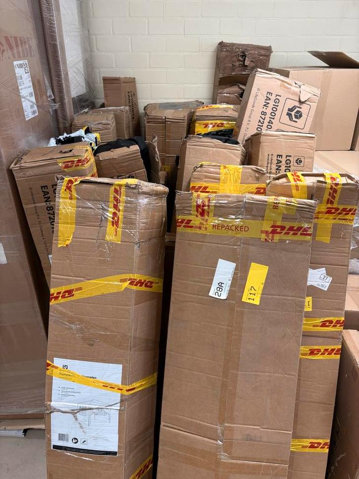 Partytenten Easy Up - 20 stuks - Retourgoederen, Tuin en Terras, Partytenten, Nieuw, Partytent, Minder dan 5 meter, Minder dan 4 meter