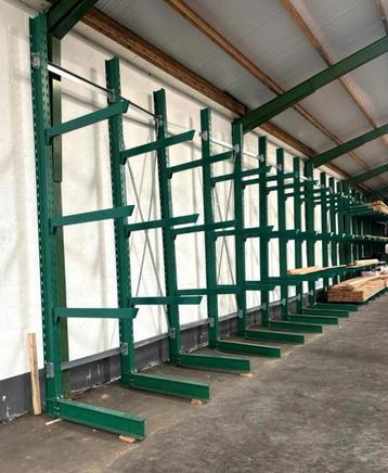 Draagarmstelling draagarm stelling 4,5 m hoog houtopslag beschikbaar voor biedingen