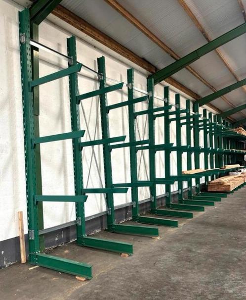 Draagarmstelling draagarm stelling 4,5 m hoog houtopslag, Doe-het-zelf en Verbouw, Ladders en Trappen, Gebruikt, Ophalen