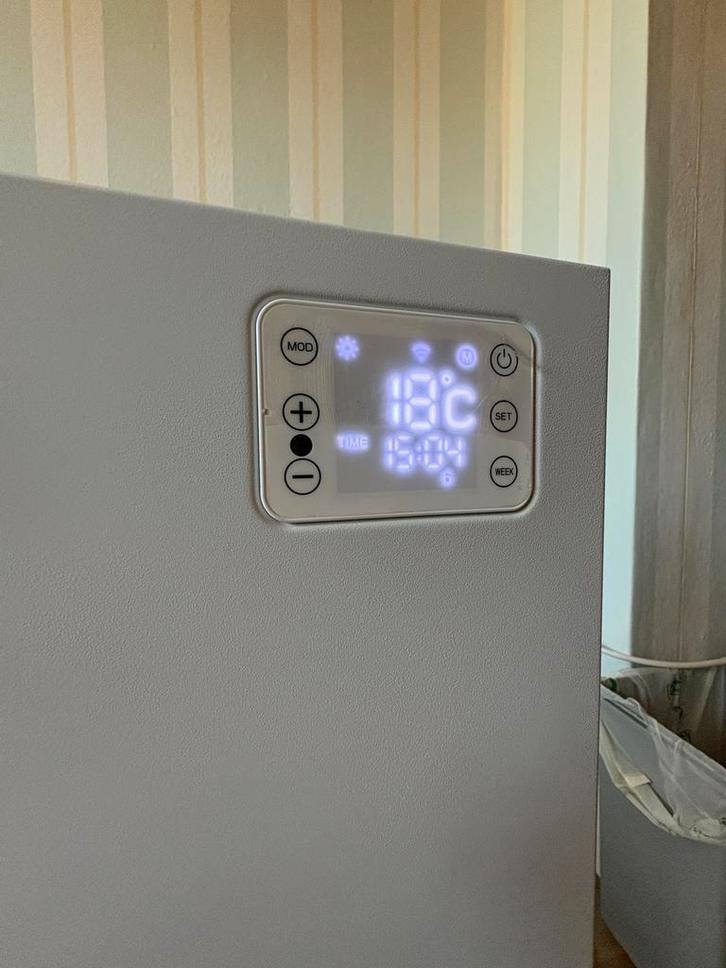 Eurom Mon Soleil 720 Wi-Fi Infrarood Paneel, Huis en Inrichting, Kachels, Zo goed als nieuw, Vrijstaand, Overige soorten, Elektrisch