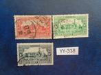 algerije - admiraliteit 1936 (yy-318), Ophalen of Verzenden, Overige landen, Gestempeld