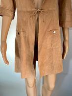 J115 Rino & Pelle mt. 36=S echt-leren lang jasje vest blazer, Kleding | Dames, Jasjes, Kostuums en Pakken, Beige, Ophalen of Verzenden