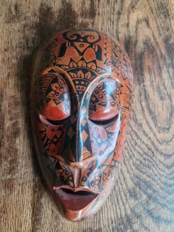 Indonesisch tribunaal masker, Antiek en Kunst, Kunst | Niet-Westerse kunst, Ophalen of Verzenden