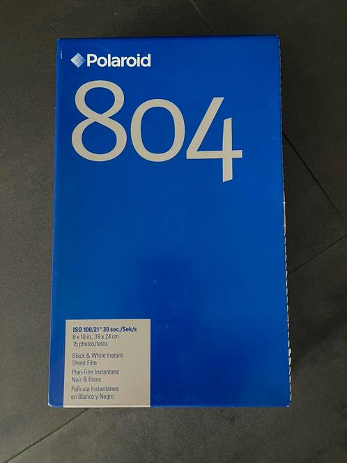 RARE Polaroid 804 ( Polapan Pro 100) 8x10 B&W Instant Film, Audio, Tv en Foto, Filmrollen, Ophalen
