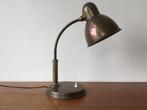 OPRUIMING Vintage Bauhaus periode messing koper lamp Ruton, Gebruikt, Bauhaus, Ophalen of Verzenden, Kandem