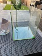 Nano cube mini aquarium, Dieren en Toebehoren, Vissen | Aquaria en Toebehoren, Ophalen, Zo goed als nieuw, Leeg aquarium